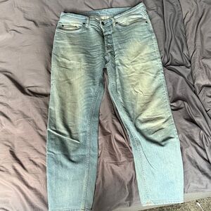 Acne Relaxed Fit Light Blue Jeans